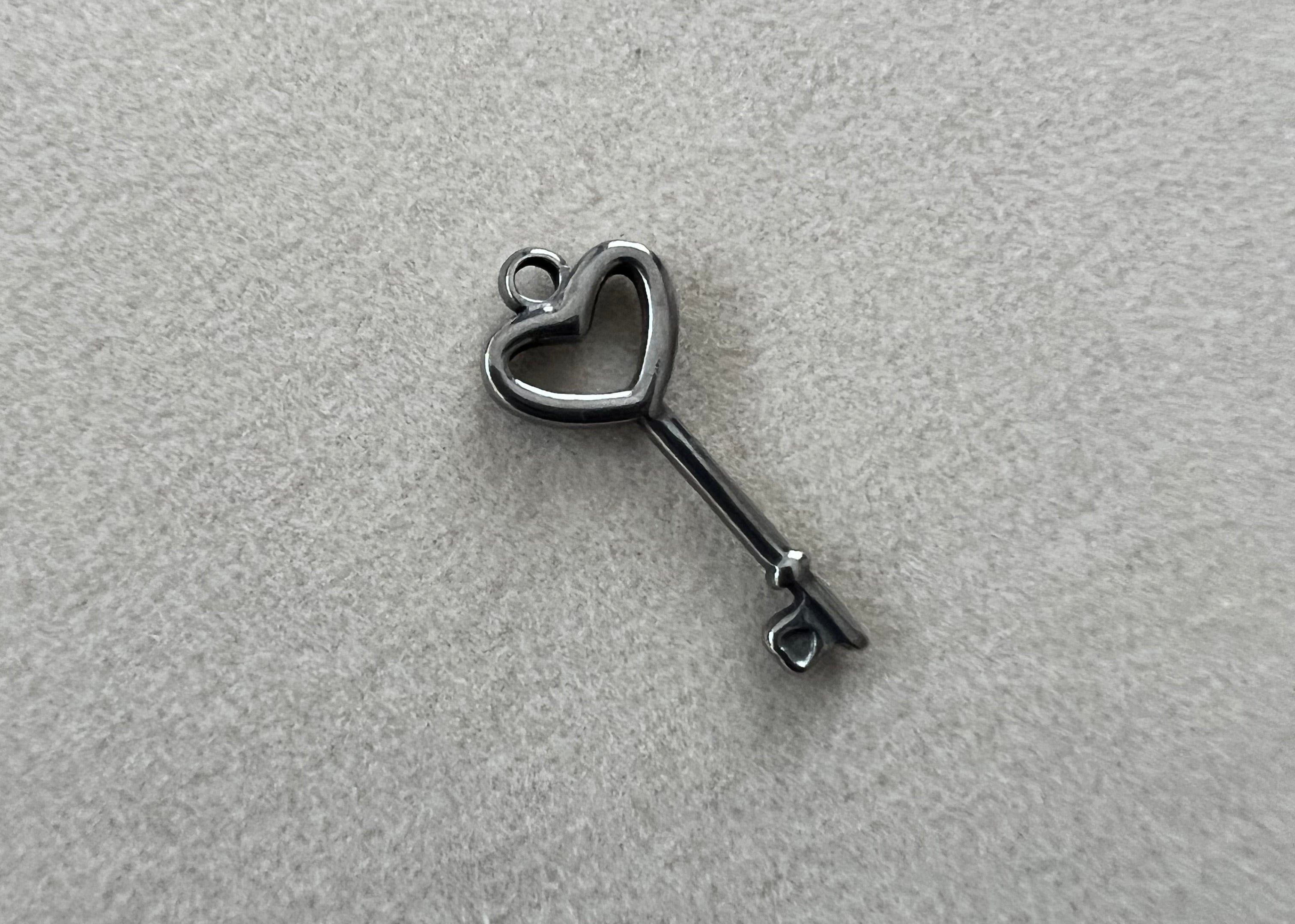 Heart Lock & Key Charm