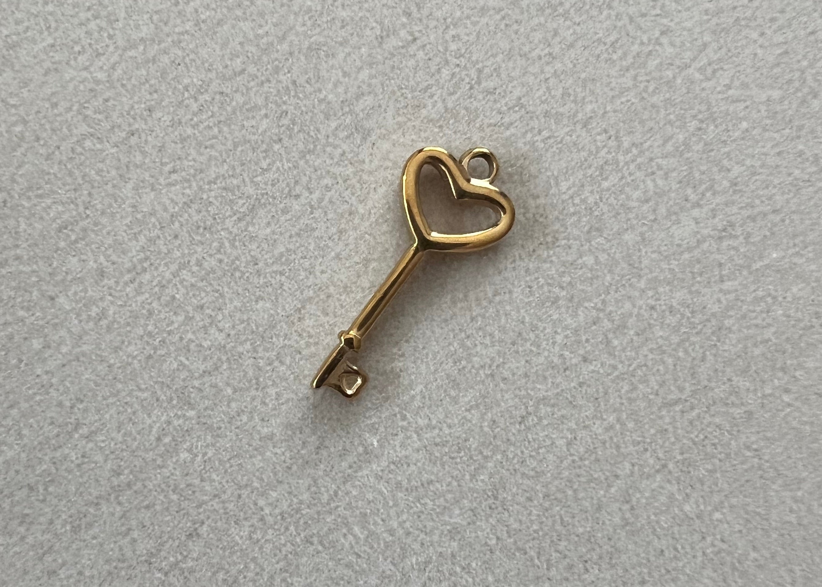 Heart Lock & Key Charm
