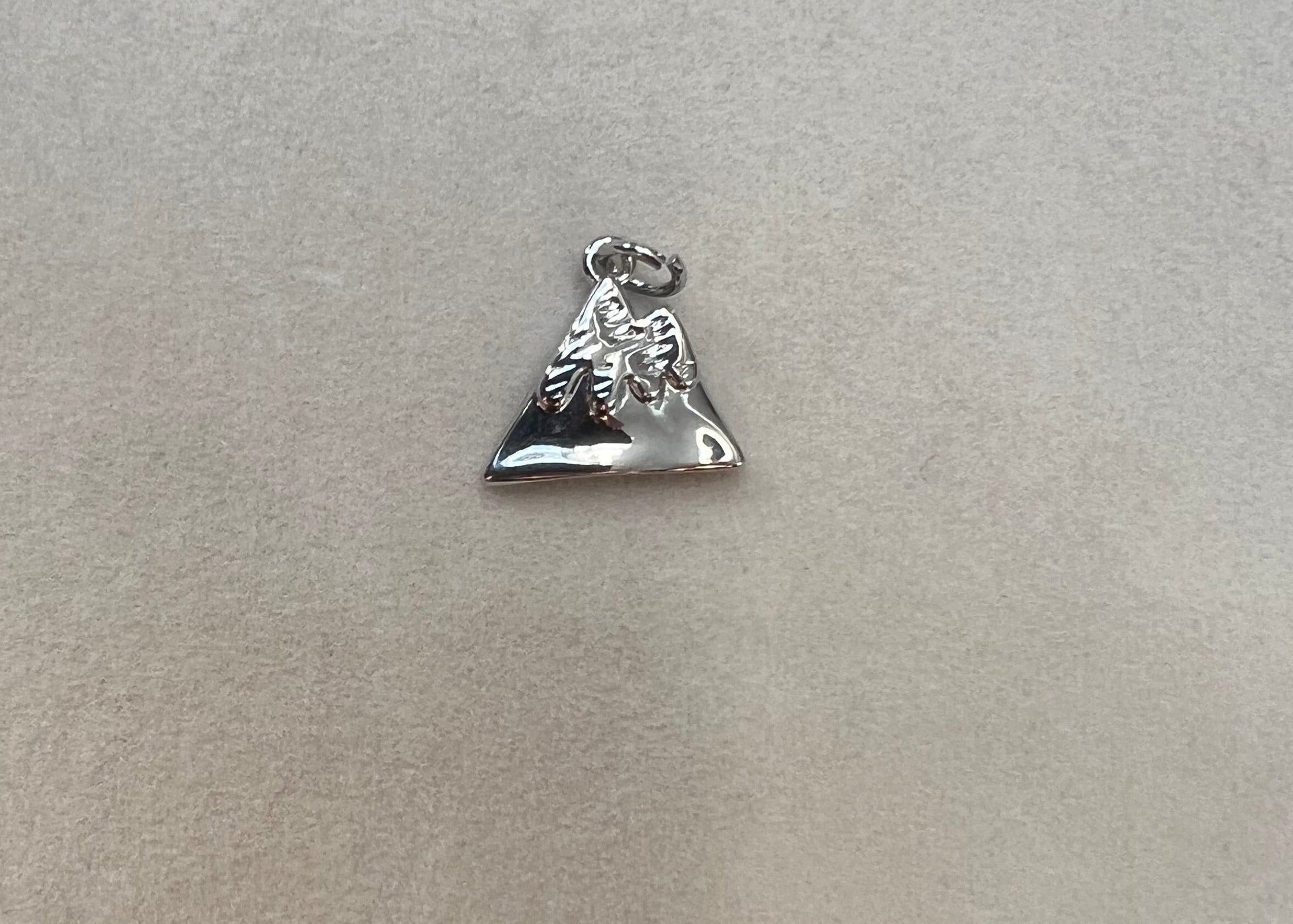 Mountain Peaks Charm (Available in Gold or Silver)
