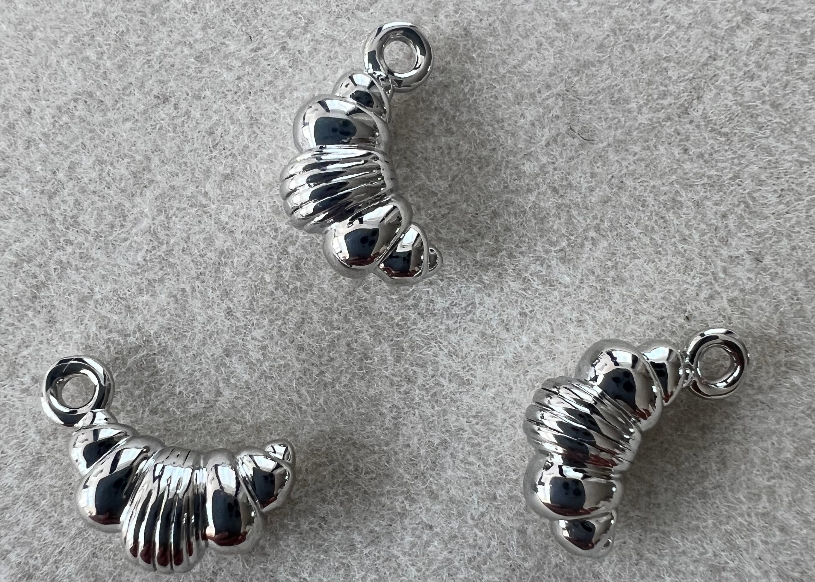 Croissant charms