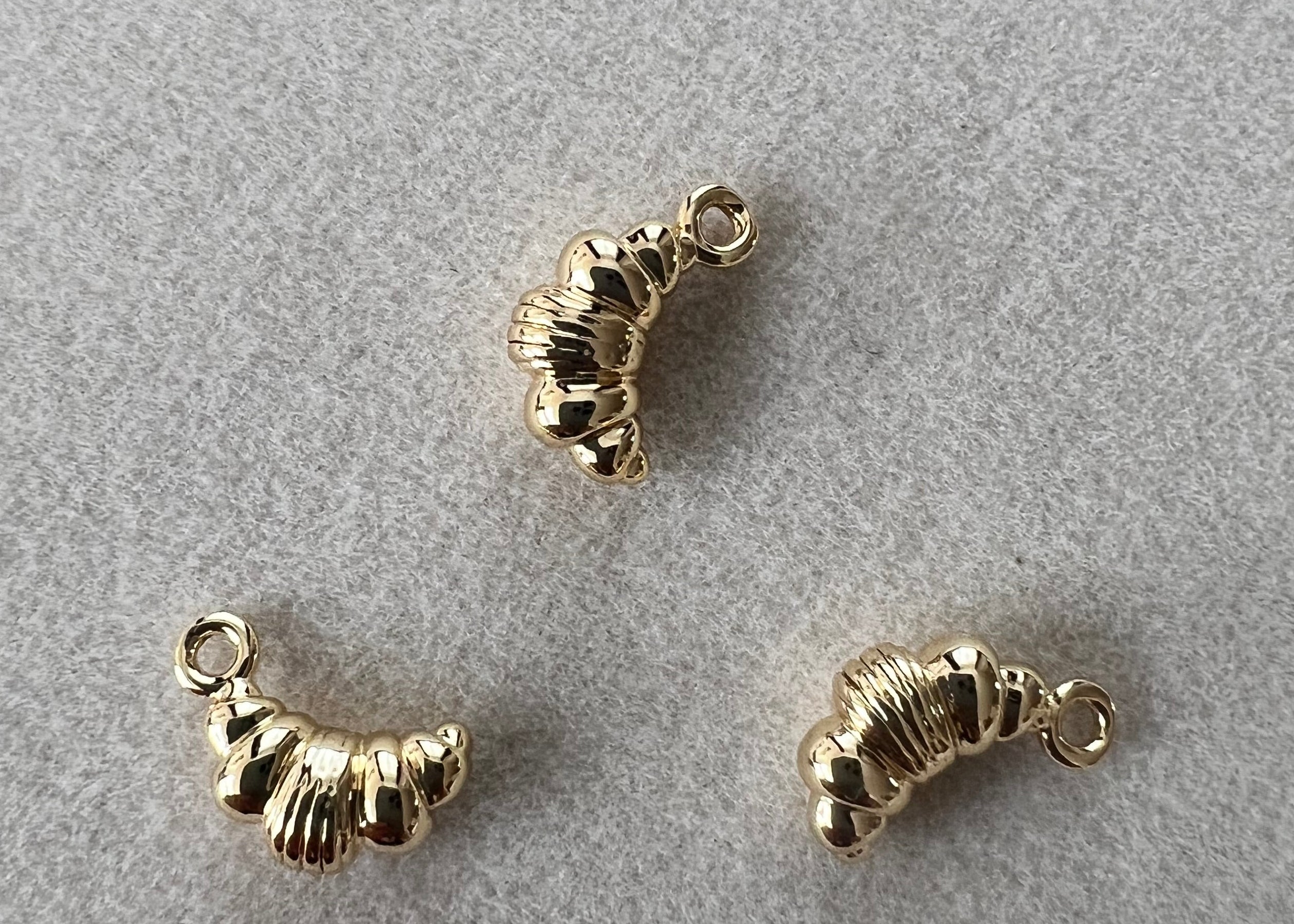 Croissant charms