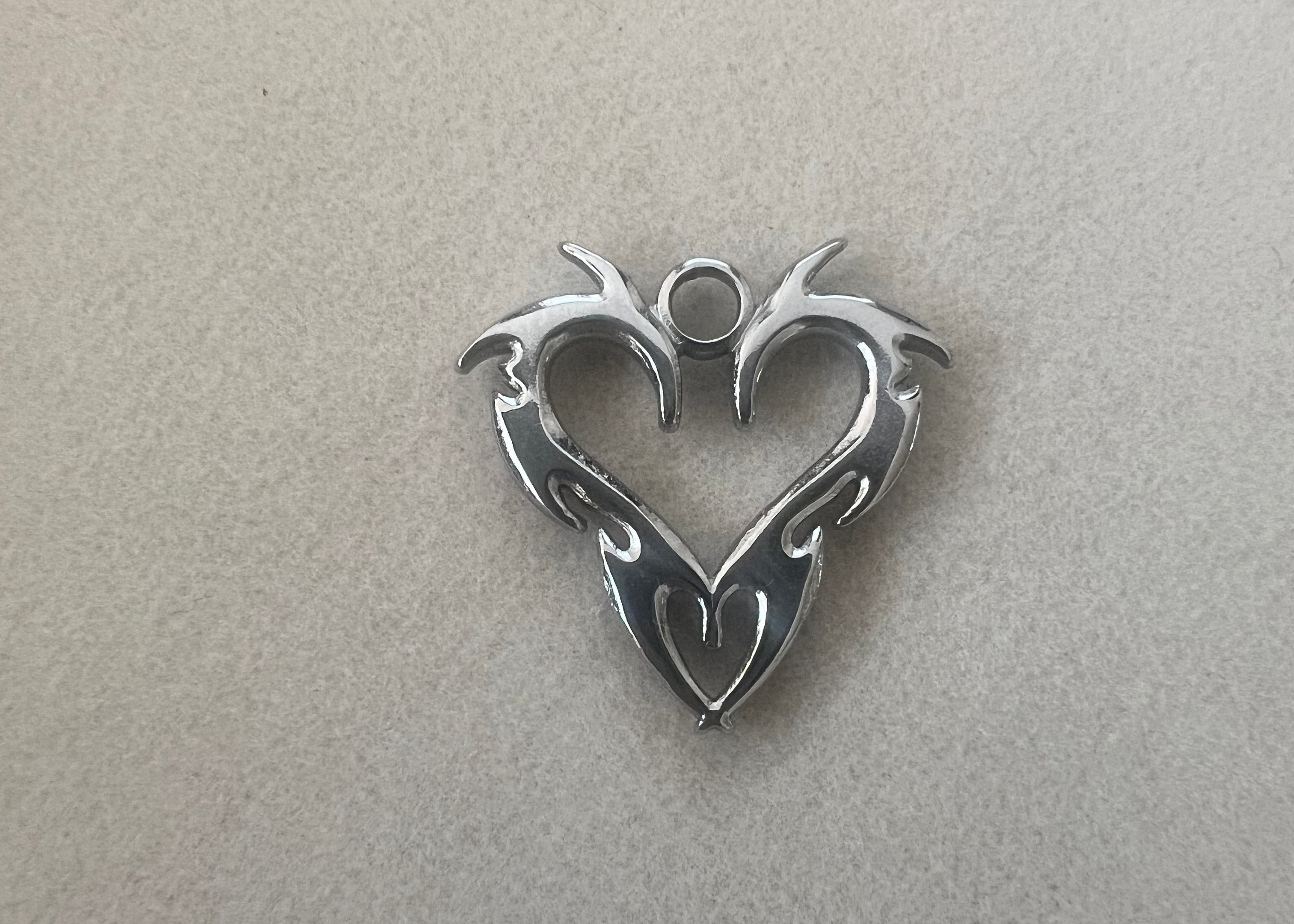 Dragon Heart Charm