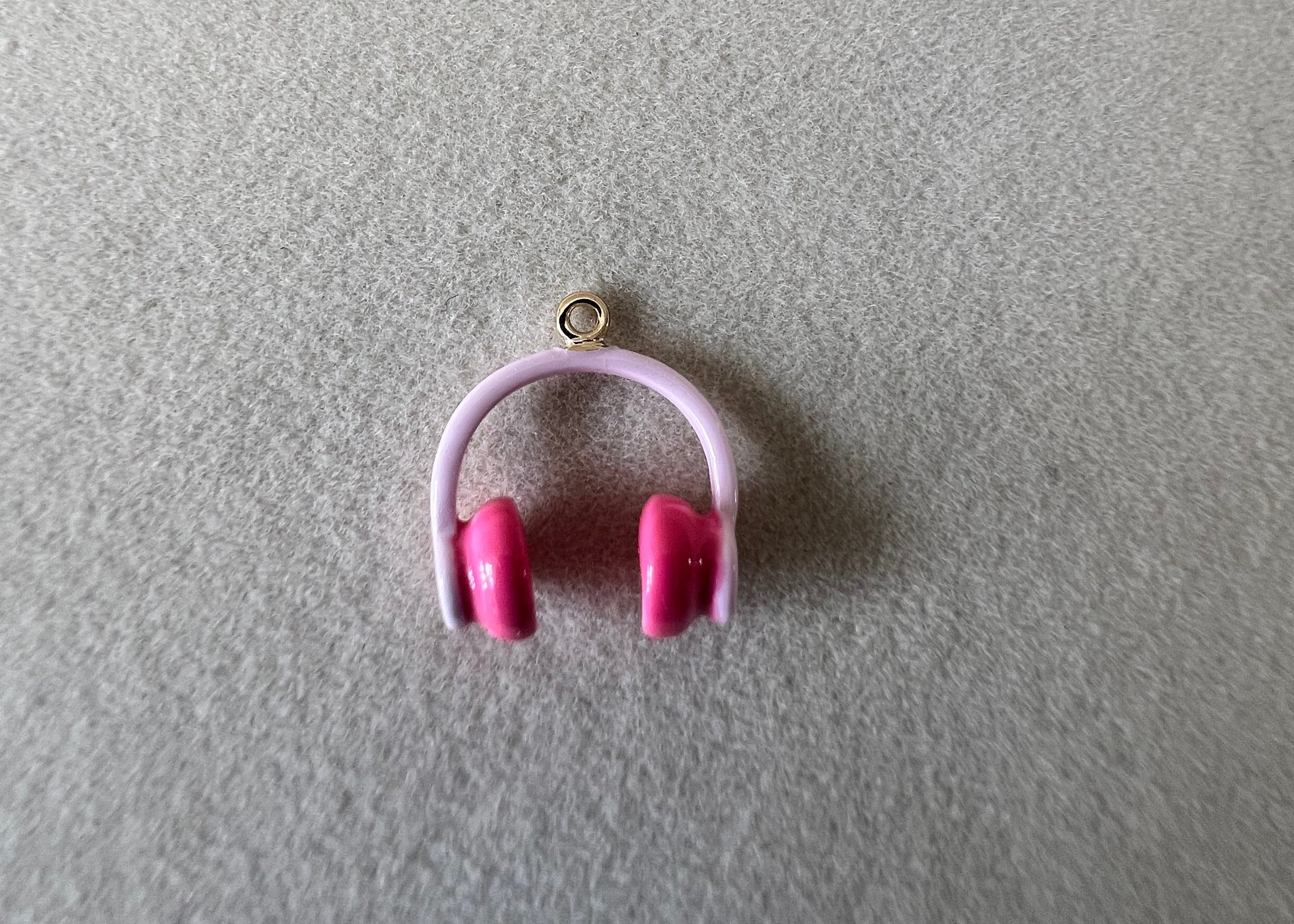 Audiobook Headphones Charm