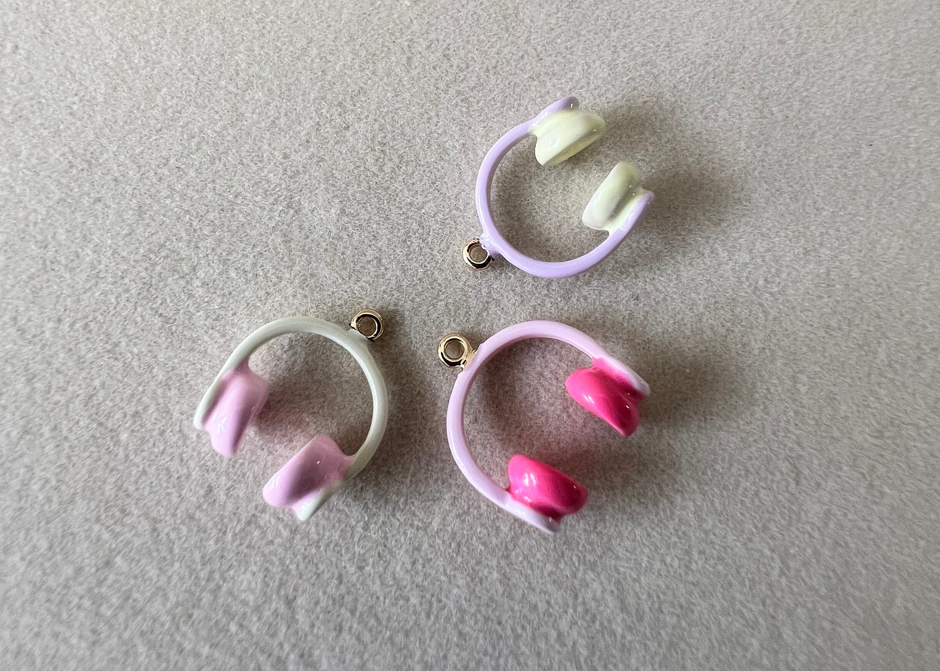 Audiobook Headphones Charm