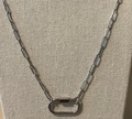 Paperclip Connector Necklace