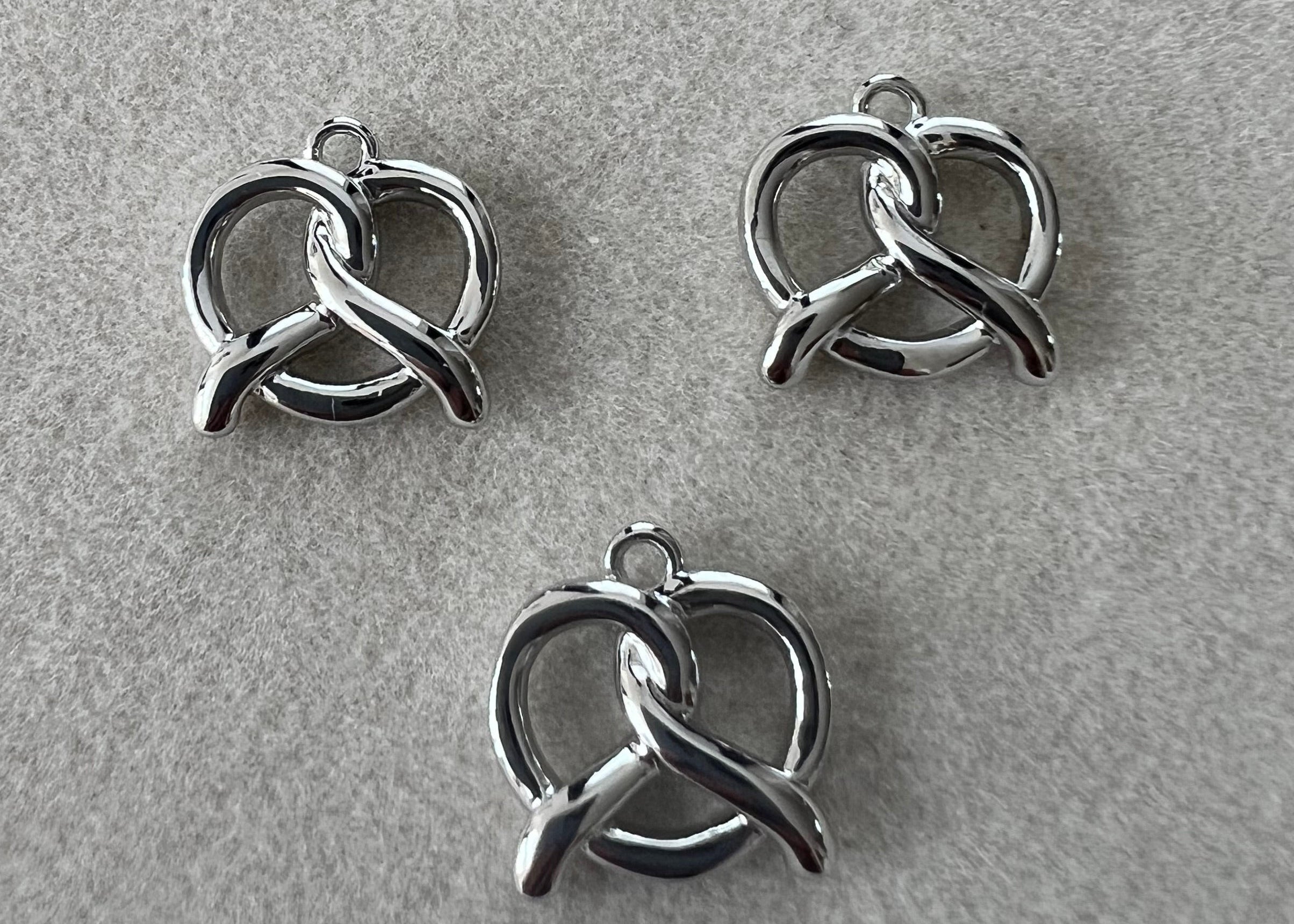 Pretzel charm