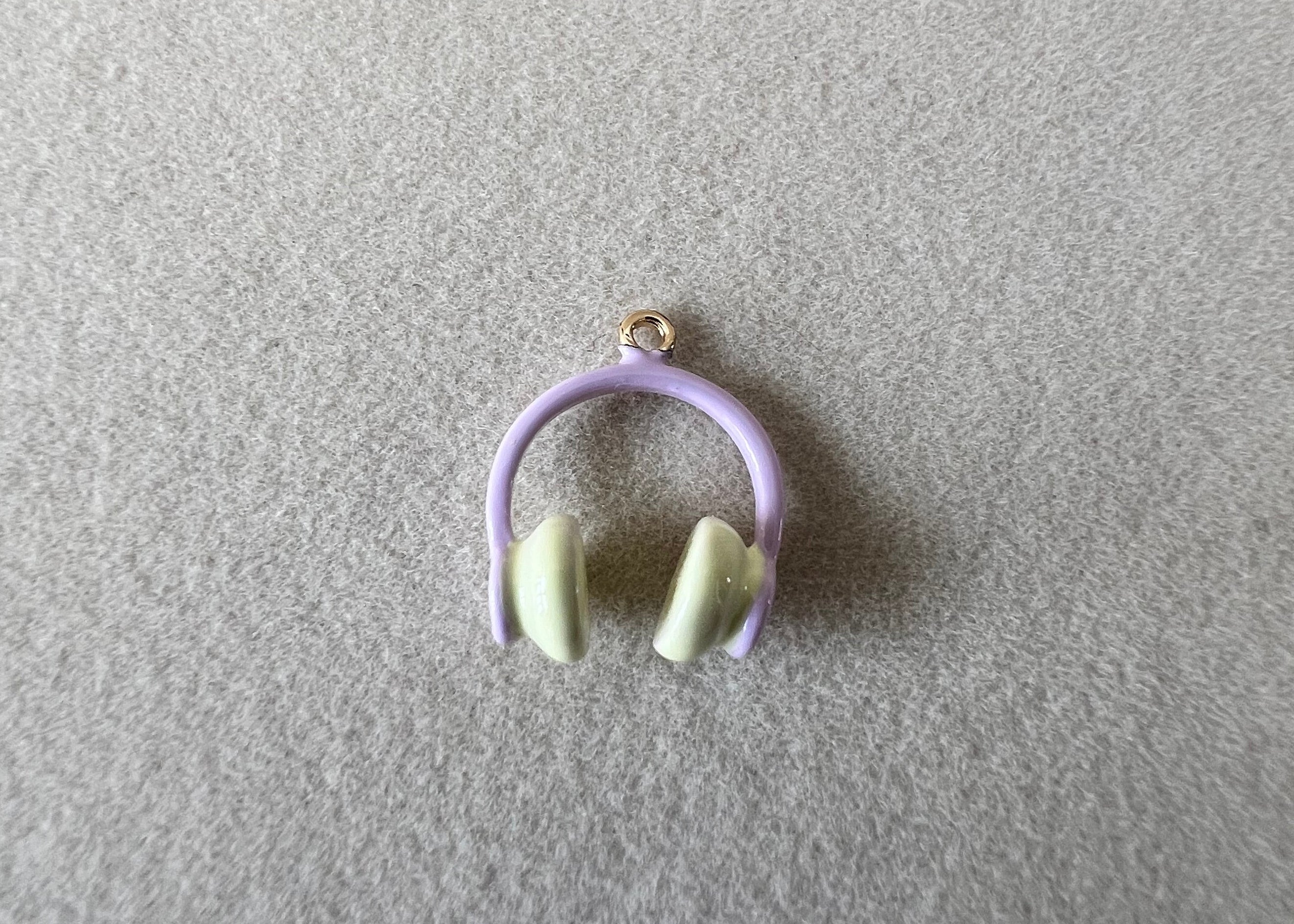Audiobook Headphones Charm