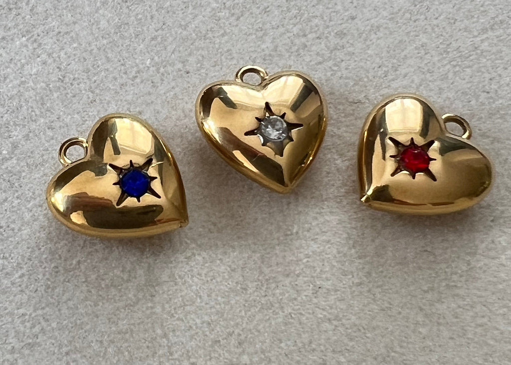 Starlit Heart charm